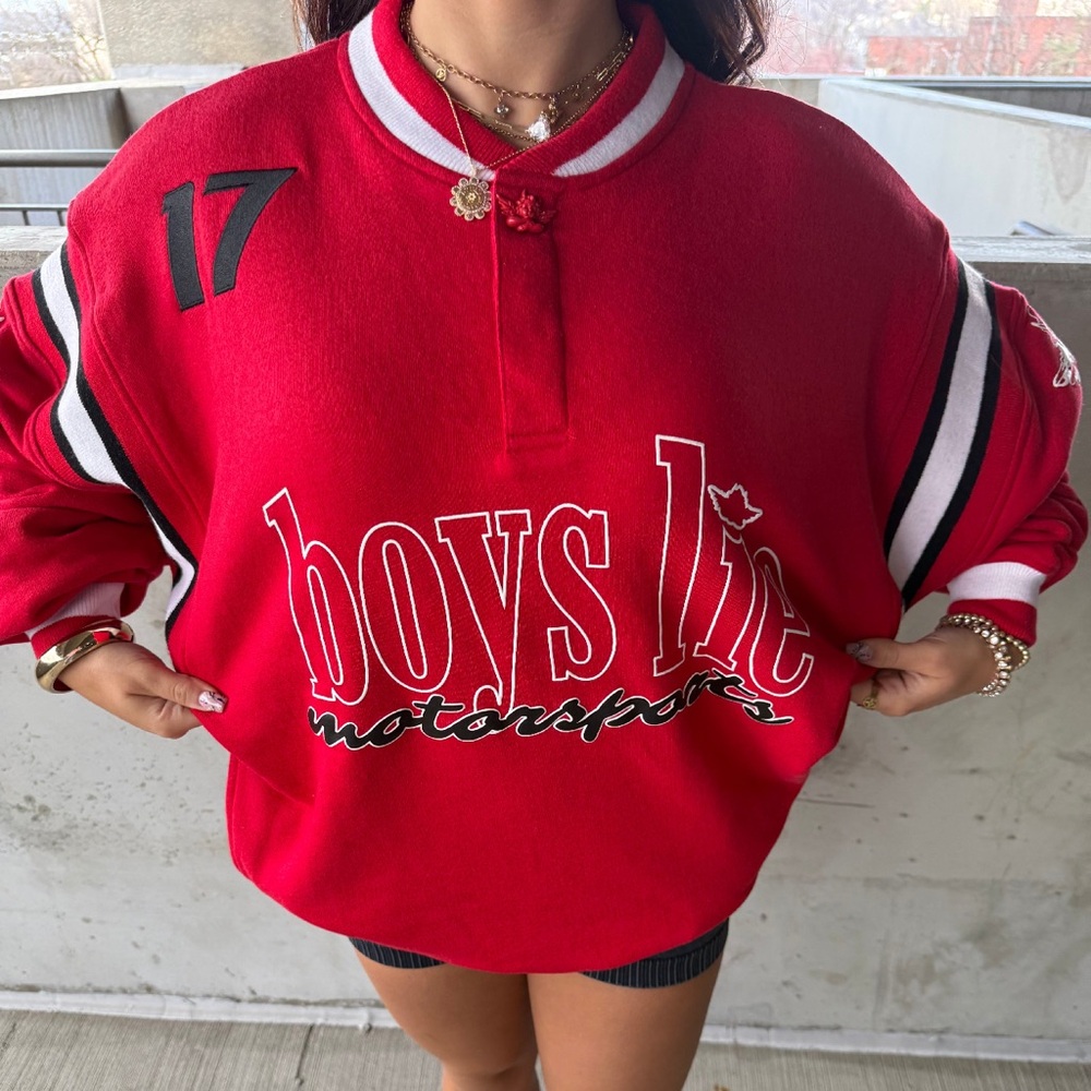 Boys Lie Red Sweatshirt
